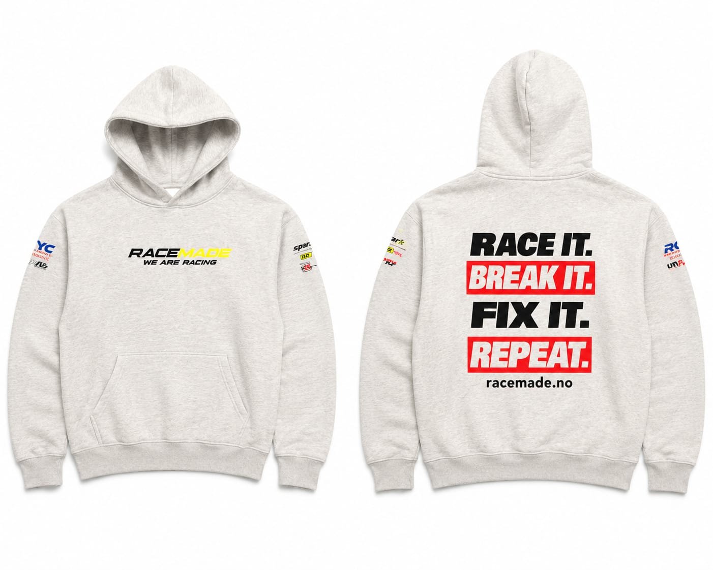 Rm Hoodies grey